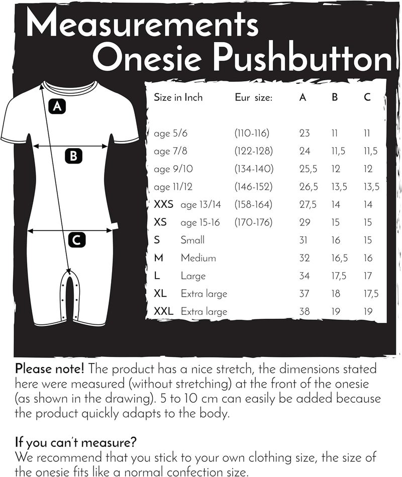 JOF London Onesie Bodyshort With Snap Pushbuttons For Adults | Marine | Adaptive Clothing For People With Special Needs - Image 3
